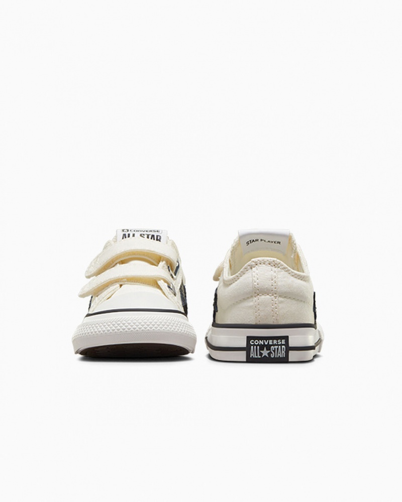 Converse Star Player 76 Easy-On Białe Czarne | 831745-XVY
