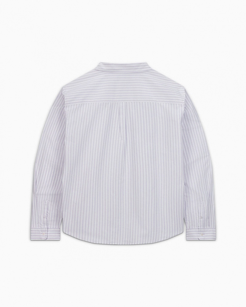 Converse W Paski Oxford Button-Up Shirt Paski | 572304-FNA